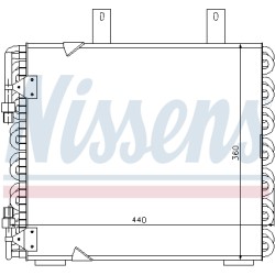 Condenseur de Clim Pour BMW Série 3 E30 1.375.205 6453.1.375.205 6453.8.391.509