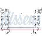 Condenseur de Clim Pour Toyota Land Cruiser 80 88460-60160