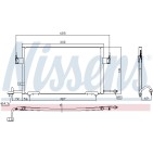 Condenseur de Clim Pour Peugeot 306 Partner Citroën Berlingo ZX