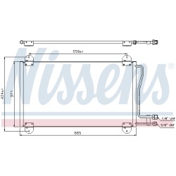 Condenseur de Clim Pour MERCEDES Sprinter