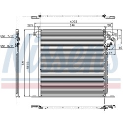 Condenseur de Clim Pour MERCEDES Classe V Vito