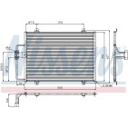 Condenseur de Clim Pour Renault Megane I Scenic 7700432391 7700838131 7700418301
