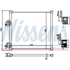 Condenseur de Clim Pour Ford KA Street 1130201 1130205 1133803 1133806 1228447