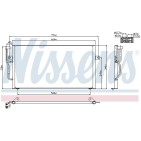 Condenseur de Clim Pour Volvo S40 I V40 30871579 4945635