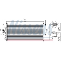 Condenseur de Clim Pour VW Transporter IV 701.820.413D 701820413 701820413H