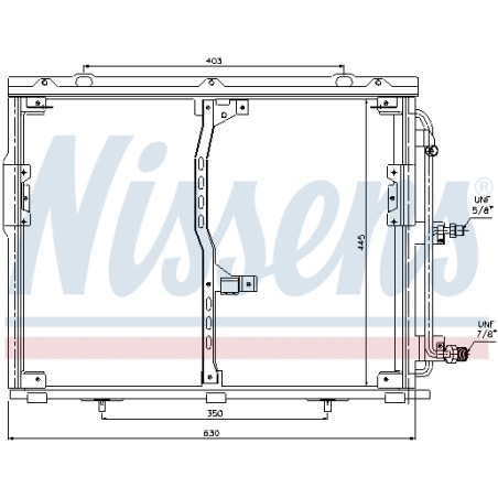 Condenseur de Clim Pour MERCEDES Classe S