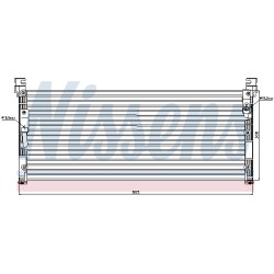Condenseur de Clim Pour Toyota RAV 4 I Cabrio 88460-42010 88460-42011