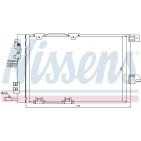 Condenseur de Clim Pour Opel Chevrolet Vauxhall 9118897 9131830 931170608
