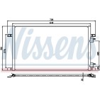 Condenseur de Clim Pour Renault Laguna I 7701045346