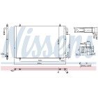 Condenseur de Clim Pour Peugeot 206 206+ 1610161180 6455.CH 6455.CJ 6455.W6