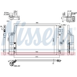 Condenseur de Clim Pour Renault Clio II Kangoo Thalia I 8200778910 8660002517