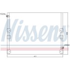 Condenseur de Clim Pour Toyota Land Cruiser 90 88460-60240
