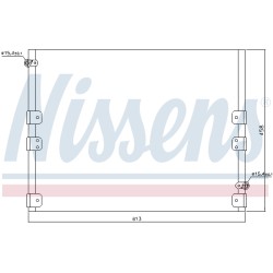 Condenseur de Clim Pour Toyota Land Cruiser 90 88460-60240