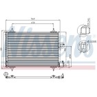 Condenseur de Clim Pour Peugeot Partner Citroën Berlingo Xsara Picasso