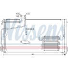 Condenseur de Clim Pour MERCEDES Classe C T-Model CLK