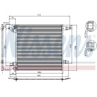 Condenseur de Clim Pour MERCEDES Classe M