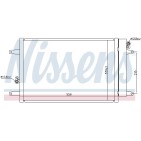 Condenseur de Clim Pour VW Seat Ford YM2H192600AB YM2H19C600AA YM2H192600AC