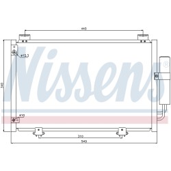 Condenseur de Clim Pour Toyota Echo Yaris 88450-0D020 88450-0D021 88460-52020