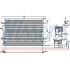 Condenseur de Clim Pour Audi A4 A6 8E0.260.401A 8E0.260.401B 8E0.260.403A