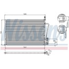 Condenseur de Clim Pour Ford Fiesta V Fusion Mazda 2