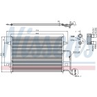 Condenseur de Clim Pour VW Passat Skoda Superb I 3B0.260.401A 3B0.260.401B