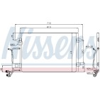 Condenseur de Clim Pour Audi A6 4B0.260.401F 4B0.260.401T 4B0.260.403F