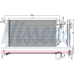 Condenseur de Clim Pour VW California T5 Multivan V Transporter 7H0820411F