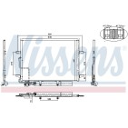 Condenseur de Clim Pour MERCEDES Classe E T-Model CLS