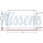 Condenseur de Clim Pour Renault Clio II Thalia I 7700436062