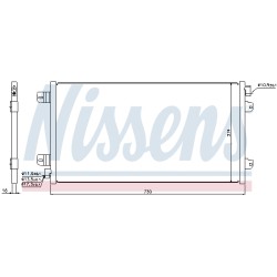 Condenseur de Clim Pour Renault Opel Nissan Vauxhall 2765000QAN 4401424 4415071