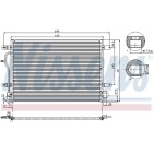 Condenseur de Clim Pour Audi A4 A6 Allroad 8E0.260.401D 8E0.260.403D