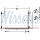 Condenseur de Clim Pour Renault Opel Nissan Vauxhall 8660002505 91160017