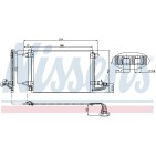 Condenseur de Clim Pour VW Audi Seat Skoda 1K0820411H 1K0820411J 1K0820411N