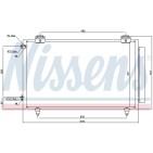 Condenseur de Clim Pour Toyota Corolla 88450-02150 88450-02170 88450-12230