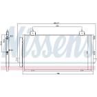 Condenseur de Clim Pour Toyota RAV 4 II 88460-42070 88460-42090 8846042060