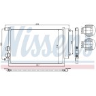 Condenseur de Clim Pour Alfa Romeo 147 GT
