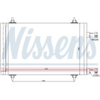Condenseur de Clim Pour Peugeot 307 308 Partner Citroën Berlingo C4 I - Picasso