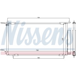 Condenseur de Clim Pour Honda CR-V II 80110SCVA01 80110SCVA02 80110SCVA91