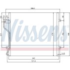 Condenseur de Clim Pour Jeep Cherokee 55037465AC 56022951AA K5143010AA