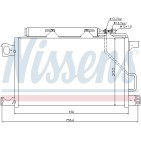 Condenseur de Clim Pour MERCEDES Classe C T-Model CLK