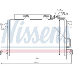 Condenseur de Clim Pour MERCEDES Classe C T-Model CLK