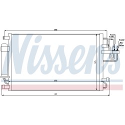 Condenseur de Clim Pour Hyundai Tucson Tucson/SUV Kia Sportage