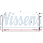 Condenseur de Clim Pour Peugeot 407 607 Citroën C5 II III C6