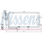 Condenseur de Clim Pour VW California T4 Transporter IV 7D0.820.413 7D0820411
