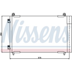 Condenseur de Clim Pour Peugeot 206 6455.CW 96483015