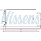 Condenseur de Clim Pour Audi A6 4F0260403L 4F0260403M 4F0260403Q