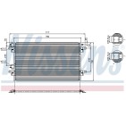 Condenseur de Clim Pour Renault Laguna II VELSatis 8200332852