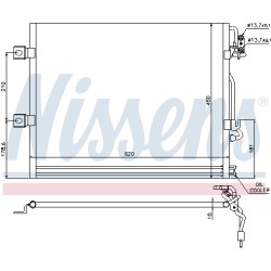 Condenseur de Clim Pour MERCEDES Classe S