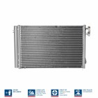 Condenseur de Clim Pour BMW Série 1 E81 E82 E87 E88 3 E90 E91 E92 E93 6.930.038