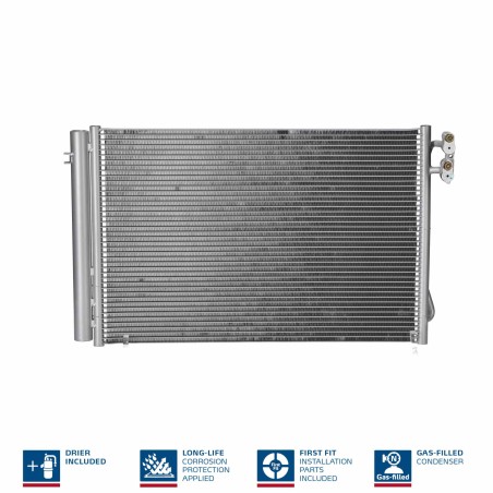 Condenseur de Clim Pour BMW Série 1 E81 E82 E87 E88 3 E90 E91 E92 E93 6.930.038